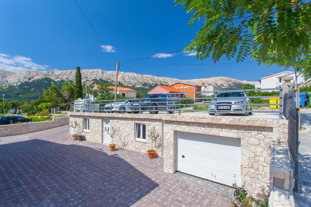 Apartments Mia Baška Eksteriør bilde